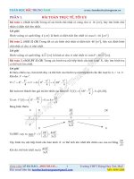 BAI TOAN MAX MIN TOI UU 2017