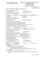 đề thi thử thpt môn sinh học lớp 10 (3) 