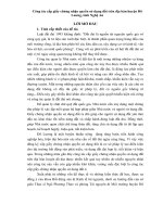Công tác cấp giấy chứng nhận quyền sử dụng đất trên địa bàn huyện Đô Lương, tỉnh Nghệ An