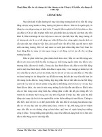 Hoạt động đầu tư xây dựng các khu chung cư tại Công ty Cổ phần xây dựng số 1 Hà Nội