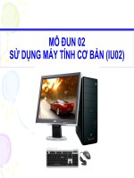 Bài giảng sử dụng công nghệ thông tin cơ ban