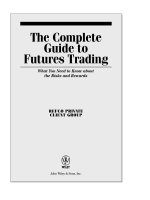 The complate guide to futures trading 