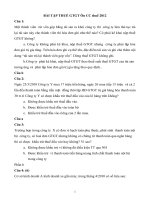 Bài tập thuế giá trị gia tăng ôn thi  công chức