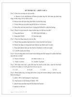 5 de kiem tra hoc ki 2-lop 11 mon hoa hoc