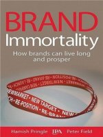 Brand immortality how brands can live long and prosper 