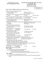 đề thi thử thpt môn sinh học lớp 10 (2) 