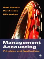Management accounting principles and application coomps 