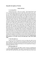 Sáng kiến kinh nghiệm trang bị cho học sinh trung học cơ sở tri thức văn học sử để khám phá vẻ đẹp văn học nghệ thuật 