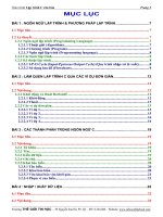 GIÁO TRÌNH LẬP TRÌNH C