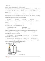 đề thi giữa học kì 2 môn hóa 11