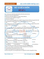 ĐỀ 1-5 10 đề 8 điểm hay