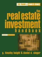 The real estate investment handbook 