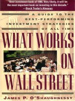 What works on wall street 