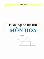 HD - Phân loại hóa 12