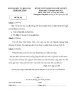 ĐỀ ôn THI vào lớp 10 môn NGỮ văn ( CHUYÊN) (4) 