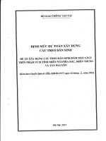 ĐỊNH MỨC CẦU TREO DÂN SINH 1082 NGÀY 31032015