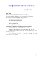 Tiếp Cận Chẩn Đoán Sốt, Phát Ban Ở Trẻ Em