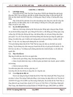 Đồ án Thiết kế đường đô thị Dự án Khu đô thị Vĩnh Thái Nha Trang