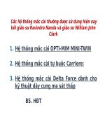 Bài 10 Các hệ thống mắc cài thường được sử dụng hiện nay  Ravindra Nanda và William John Clark