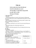 Giáo án tạo hình vẽ người thân trong gia đình 2017