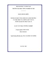 Luận văn báo cáo: Nghiên cứu khai thác và phát triển nguồn gen lợn Vân Pa