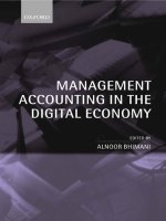 Management accounting in the digital economy edited by alnoor bhimani