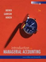 Solutions manual managerial accounting 5e by garrison noreen
