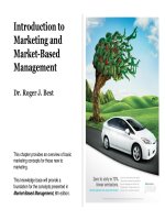 Market based management 6th edition roger best 