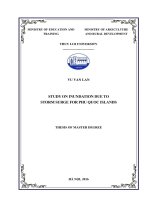 study on inundation due to storm surge for phu quoc islands 