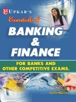 Essentials of banking and finance 