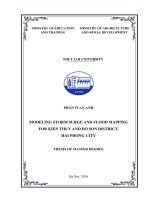 modeling storm surge and flood mapping for kien thuy and do son district, hai phong city 