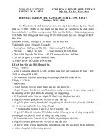 BB nghiệm thu chất lượng khối 5