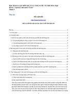 Đề Tài  Quản Lý Nhà Nước Về Sữa