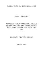 Pháp luật về mua cổ phần của tổ chức bị đặt vào tình trạng kiểm soát đặc biệt của Ngân hàng Nhà nước Việt Nam