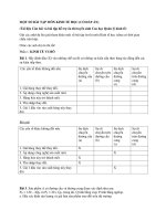 Một số bài tập môn Kinh tế học (có đáp án) ôn thi tuyển sinh Cao học quản lý kinh tế