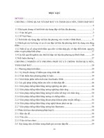 “Nghiên cứu giải pháp hợp lý xử lý thấm qua nền và thân đập đất của hồ chứa vừa và nhỏ ở tỉnh bình định, ứng dụng cho công trình hồ chứa nước mỹ thuận 