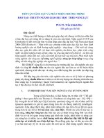 Tiếp Cận Năng Lực Và Phát Triển Chương Trình  Đào Tạo  Chuyên Ngành Giáo Dục Học  Theo Năng Lực