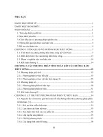 Nghiên cứu trạng thái ứng suất   biến dạng đường hầm thủy công bằng phương pháp phần tử hữu hạn – áp dụng cho đường hầm thủy điện nậm toóng 