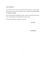 Nghiên cứu phân bổ hợp lý tài nguyên nước mặt của sông thương thuộc tỉnh bắc giang trong điều kiện biến đổi khí hậu 