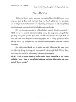 Phân tích thực trạng hệ thống thông tin tại bảo hiểm xã hội thành phố Hải Phòng. Đưa ra một số giải pháp cải thiện hệ thống thông tin trong quản lý doanh nghiệp