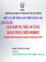 1.Robot- Bao Cao Chuyen De Khung nha 10 tầng
