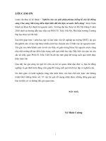 Nghiên cứu các giải pháp phòng chống lũ cho hệ thống sông chu sông mã trong điều kiện biến đổi khí hậu và nước biển dâng 