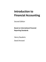 Introduction to financial accounting 2e based on IFRS by dauderis and annand 