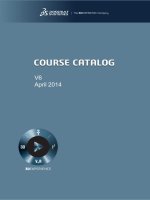V6 course catalog ung dung trong thiet ke ky thuat