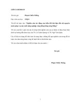 Nghiên cứu tác động của biến đổi khí hậu đến tài nguyên nước phục vụ sản xuất nông nghiệp vùng đồng bằng sông hồng 