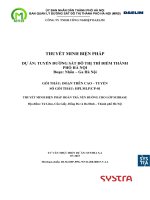 Biện pháp thi công hoàn trả nền đường