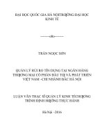 Quản lý đội ngũ công chức kiểm lâm tại Bộ Nông nghiệp và Phát triển nông thôn