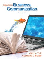 Excellence in  business communication 10th edition