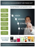 GCA business management revision kit 