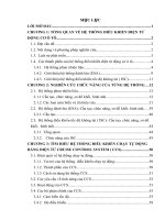 Nghiên cứu hệ thống đk điện tử động cơ ô tô